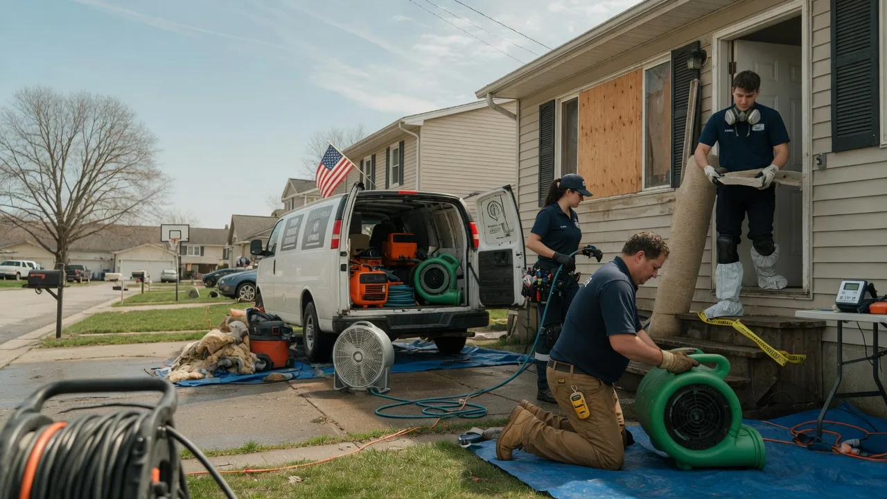 Water Damage Restoration in Texline, TX near me